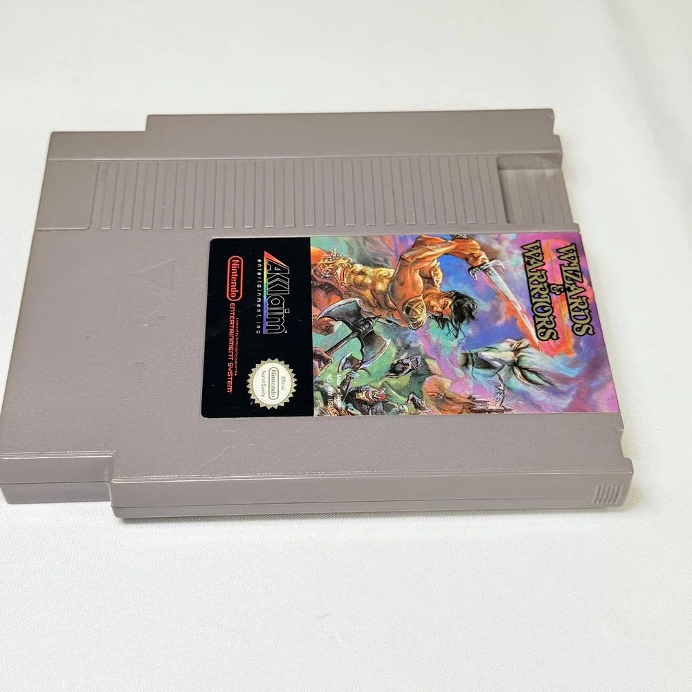 Wizards & Warriors NES Nintendo Entertainment System Video Game Action Adventure
